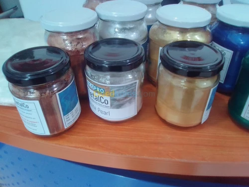 Pigment époxy metalique