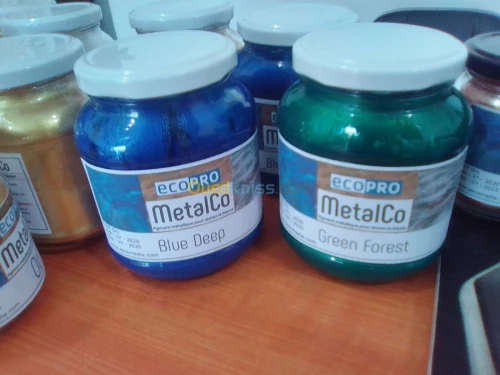 Pigment époxy metalique