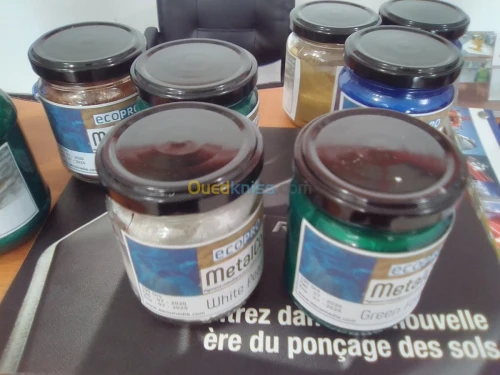 Pigment époxy metalique