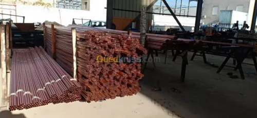 fabrication des tube de cuivre 