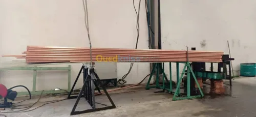 fabrication des tube de cuivre 