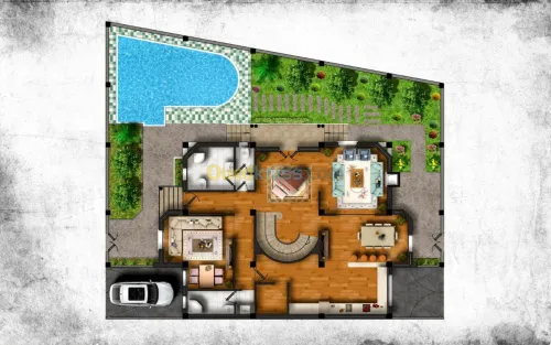 Etude en architecture. 3D. rendus.... 