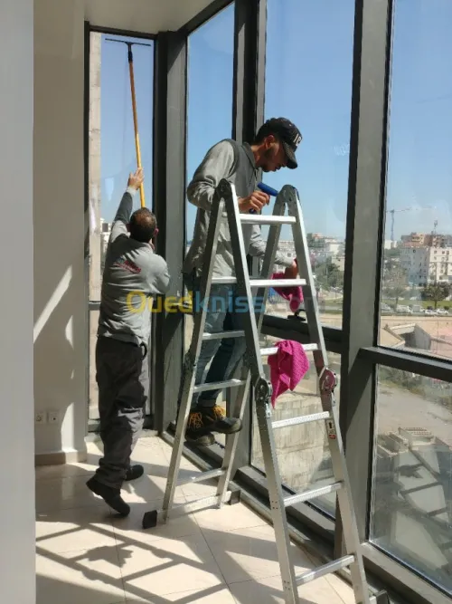 nettoyage des facades , hygienne 