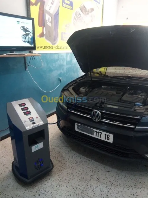Décalaminage moteur à l'hydrogène