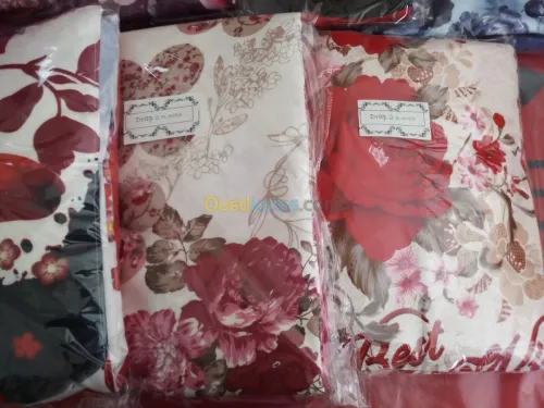Des draps,des housses ,des coussins...