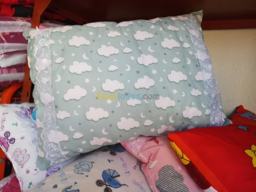 Des draps,des housses ,des coussins...