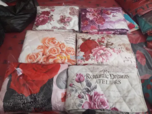 Des draps,des housses ,des coussins...