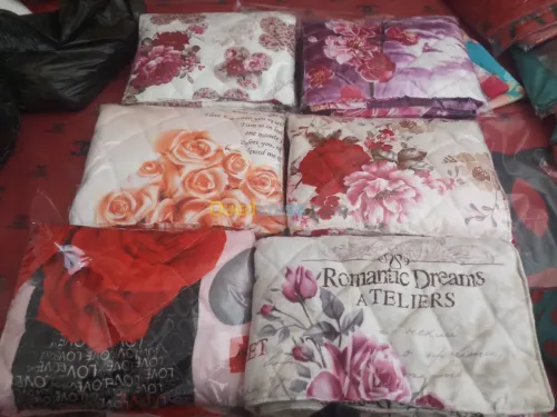 Des draps,des housses ,des coussins...