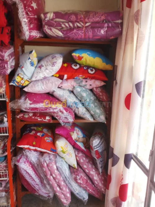 Des draps,des housses ,des coussins...
