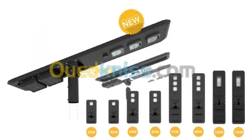 Luminaire Solaire ALL IN ONE AOSPRO