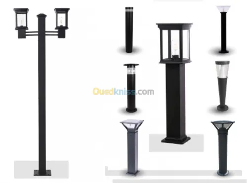 Luminaire Solaire de PELOUSE et JARDIN