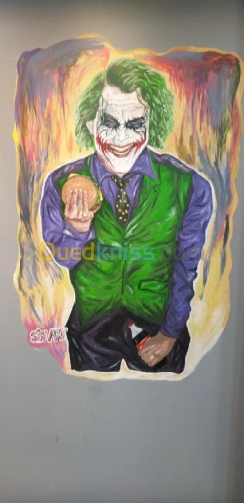 wall art/ painting /graffiti 