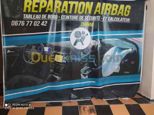 Réparation airbag N1 en Algérie