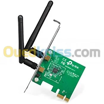 Carte réseau sans-fil Wi-Fi PCI Express PCI-E 300Mbps TP-LINK TL-WN881ND