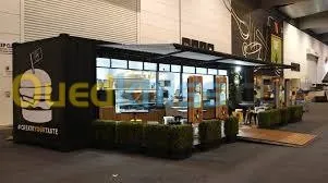 Aménagement containers restaurants