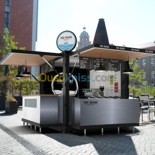 Aménagement containers restaurants