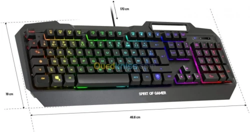 CLAVIER SPIRIT OF GAMER ELITE-K40
