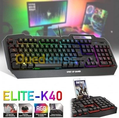 CLAVIER SPIRIT OF GAMER ELITE-K40