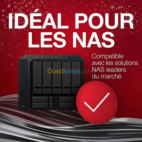 Disque Seagate IronWolf NAS - 6Tb - 3.5" SATA - Red -