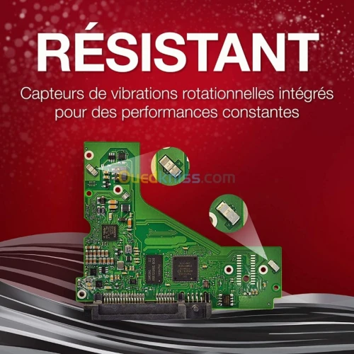 Disque Seagate IronWolf NAS - 6Tb - 3.5" SATA - Red -