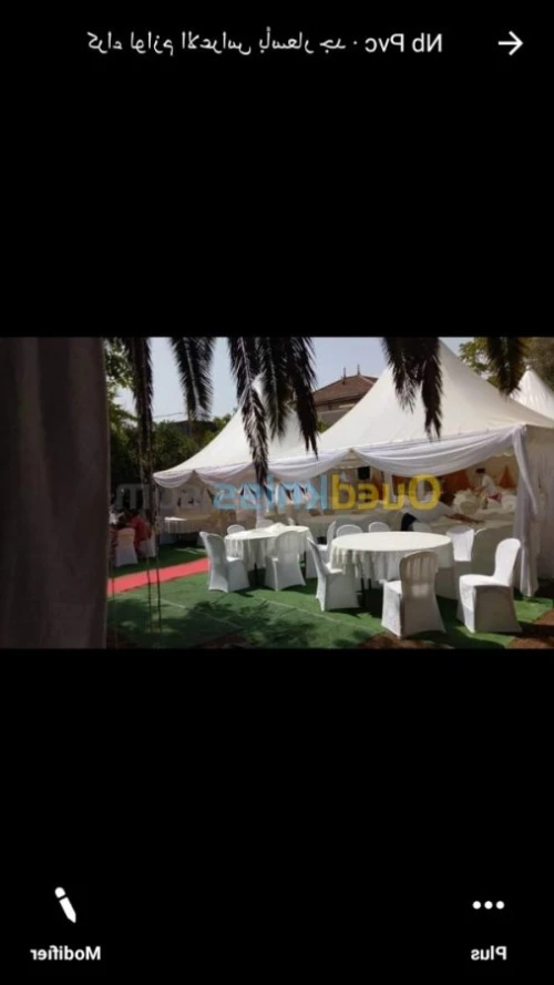 Location chapiteaux  et table 