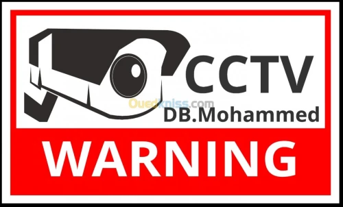 Installation  camera de surveillance 