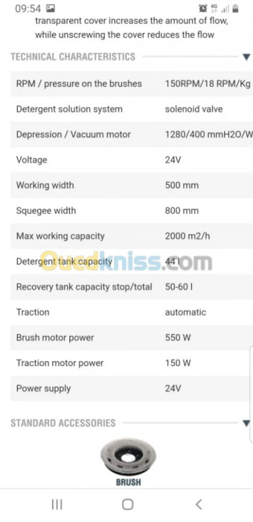 AUTOLAVEUSE ELECTRIQUE
