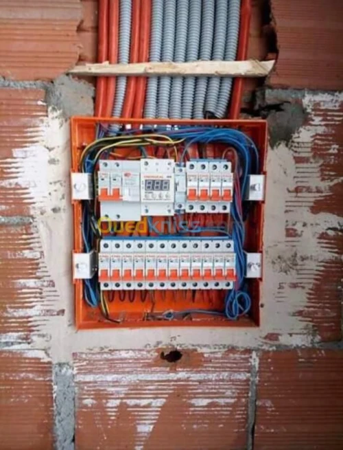 Installation d'électricité 