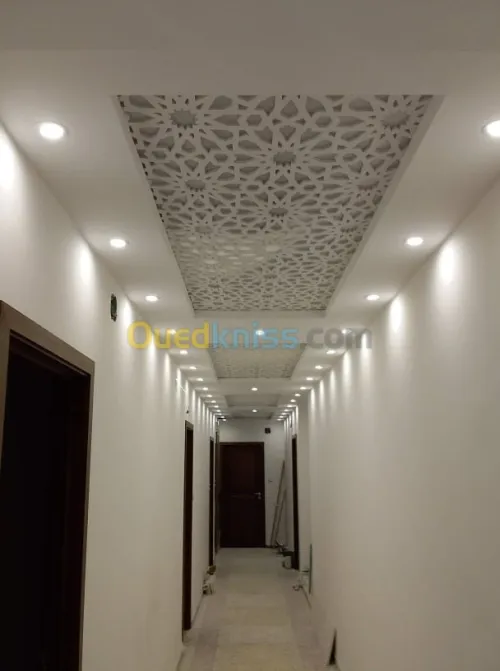 Decoration placo platre et peinture 