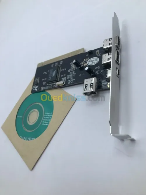 Carte Fire Wire PCI 16 X  IEEE1394 +