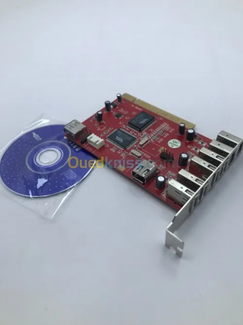 Carte Fire Wire PCI 16 X  IEEE1394 +