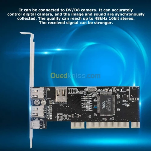 Carte Fire Wire PCI 16 X  IEEE1394 +
