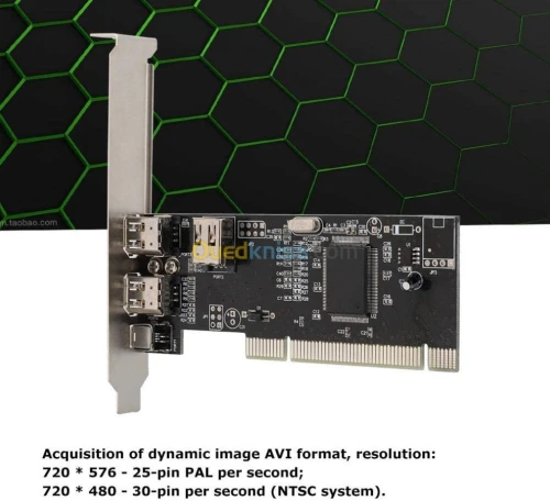 Carte Fire Wire PCI 16 X  IEEE1394 +