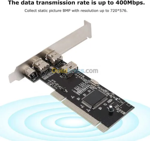 Carte Fire Wire PCI 16 X  IEEE1394 +