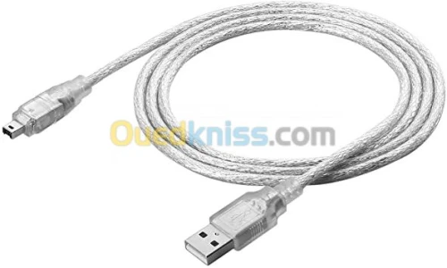 Câble Fire Wire 4 Pins 6 Pins USB