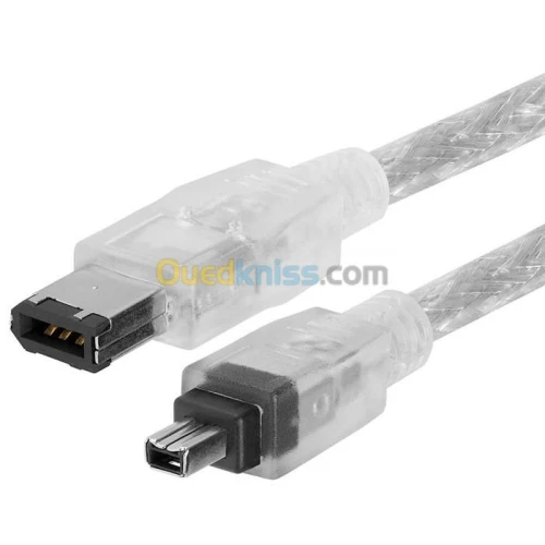 Câble Fire Wire 4 Pins 6 Pins USB