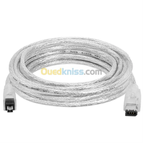 Câble Fire Wire 4 Pins 6 Pins USB