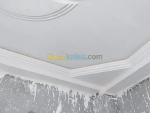 صناعة الجبس بكل أنواعه و الديكورات الم