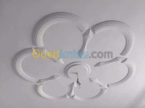 صناعة الجبس بكل أنواعه و الديكورات الم