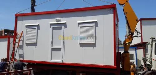 Fabrication cabines en préfabriquées