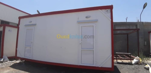 Fabrication cabines en préfabriquées