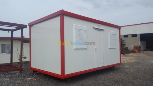 Fabrication cabines en préfabriquées
