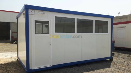 Fabrication cabines en préfabriquées