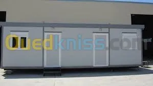 Fabrication cabines en préfabriquées