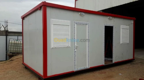 Fabrication cabines en préfabriquées
