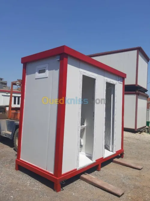 Fabrication cabines en préfabriquées