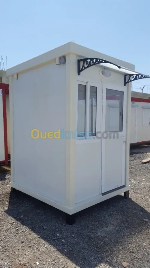 Fabrication cabines en préfabriquées