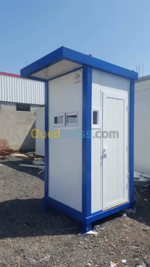 Fabrication cabines en préfabriquées