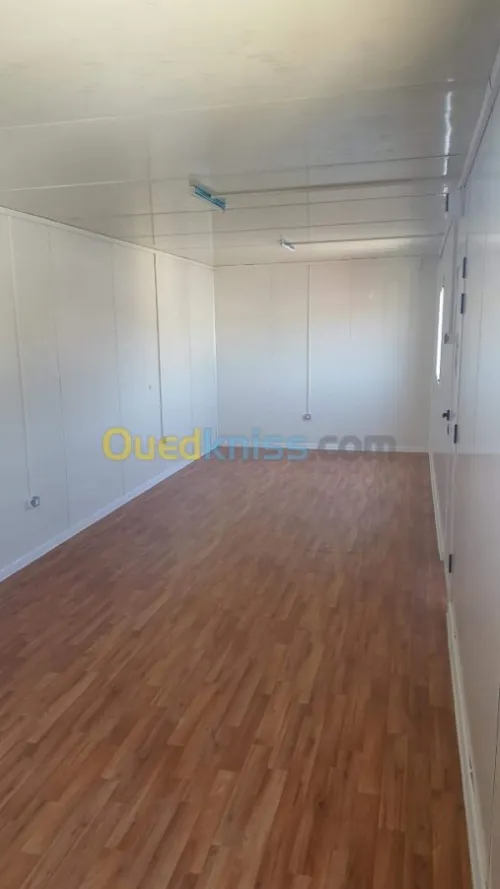 Fabrication cabines en préfabriquées