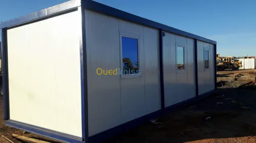 Fabrication cabines en préfabriquées